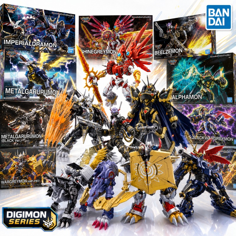 Model Kit Medabots - Bandai Original Digimon Figure-rise Standard Amplified