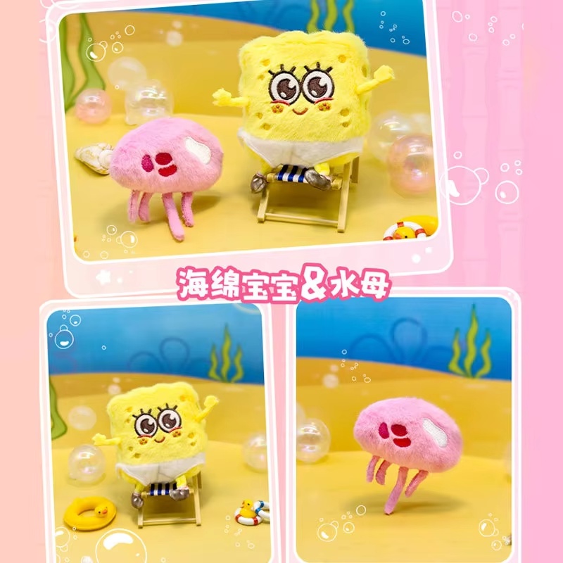 Model Kitchen Set Pvc - Genuine Spongebob Squarepants Pajama Series Figure