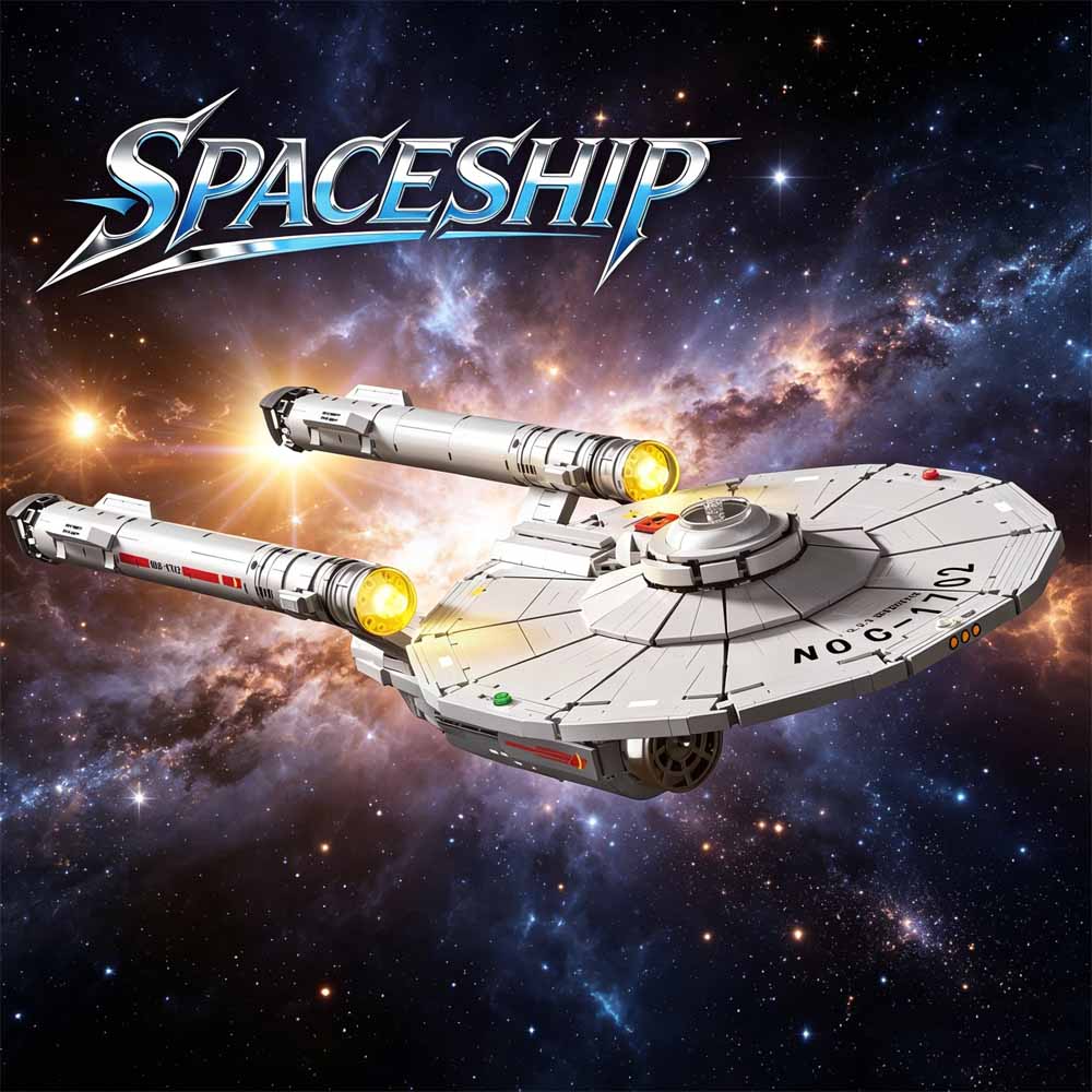 Model Kit Uss Enterprise - Movie Games Star Trek USS Enterprise
