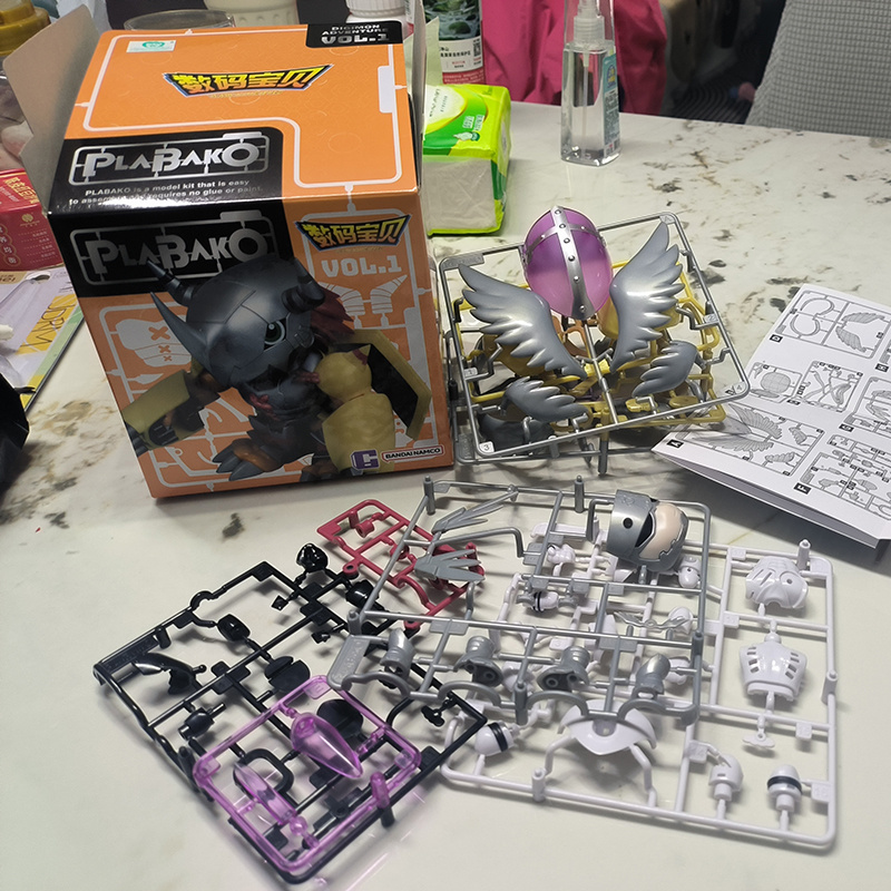 Model Kit Wargreymon - Original Plamodel Digimon Adventure Plastic Model