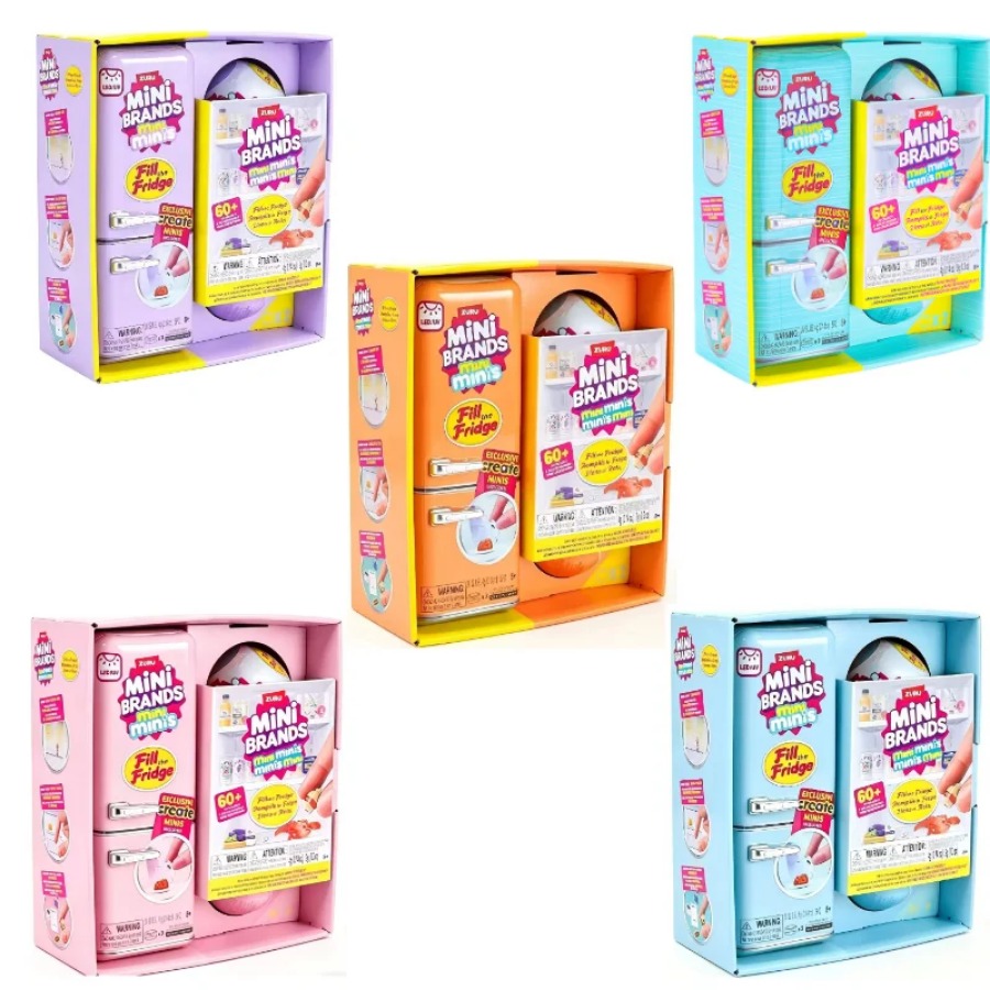 Model Kitchen Set Pvc - ZURU 5 Surprise Mini Fridge Ball