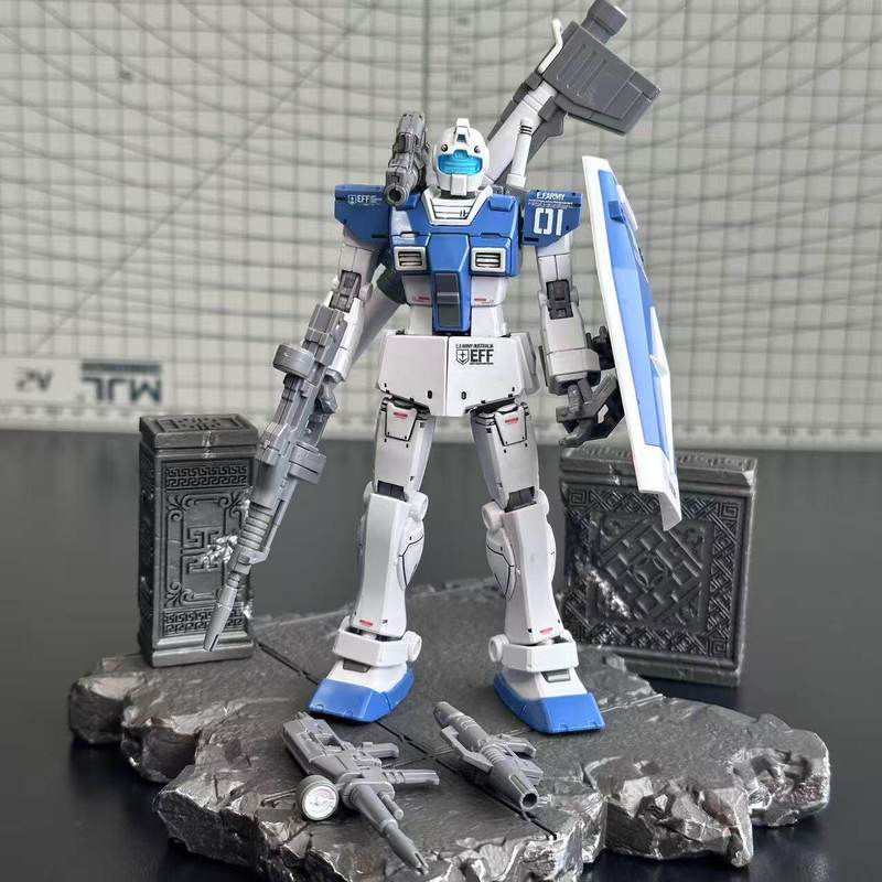 HG GTO 1/144 GM White Dog Team - Model Kit Gundam Hg 评论和价格