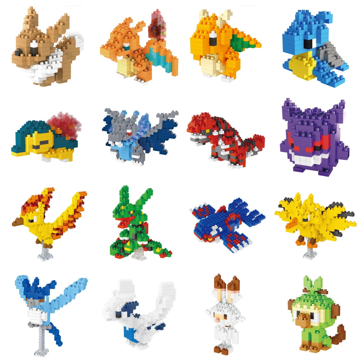 Pokemon Small Blocks Nanoblock - Model Kit Rayquaza 评论和价格