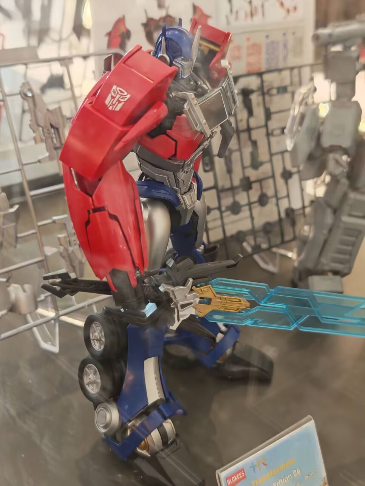 Blokees Transformers Optimus P - Model Kit Optimus 评论和价格