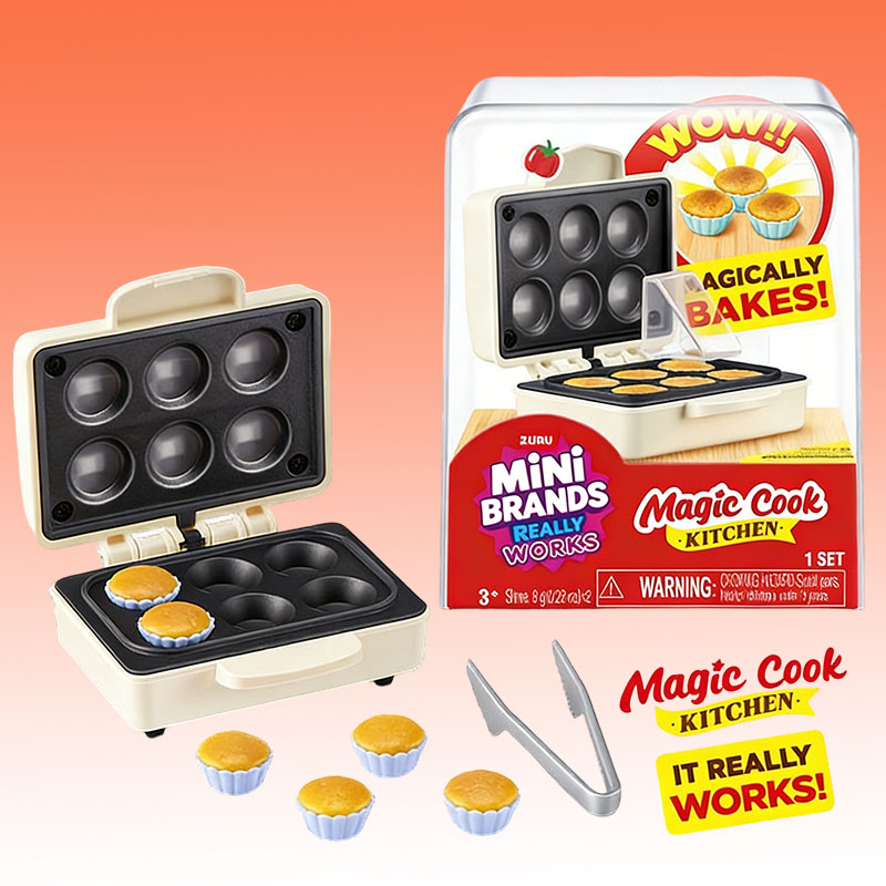 ZURU Mini Brands Magic Cook Ki - Model Kitchen Set Pvc 评论和价格