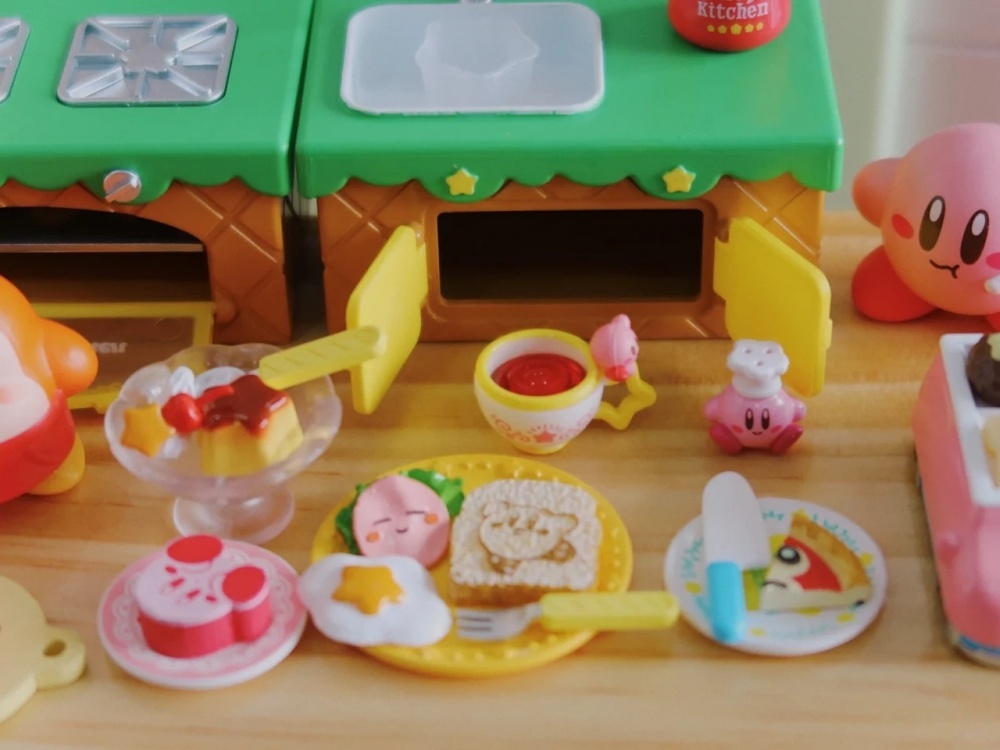 RE-MENT Kirby Kitchen Miniatur - Model Kitchen Set Pvc 评论和价格