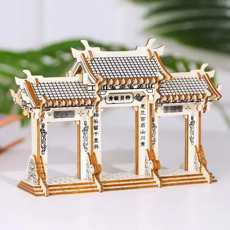 China Ancient Torii Road Memor - Model Kit Yamato Space 评论和价格
