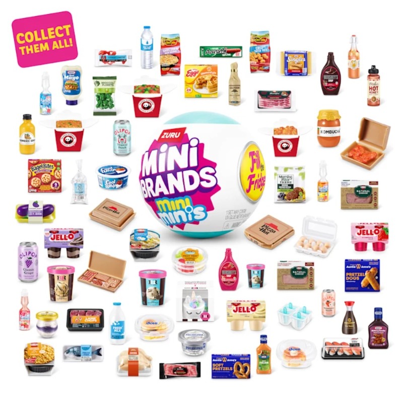 ZURU Mini Brands Mini Fridge S - Model Kitchen Set Pvc 评论和价格