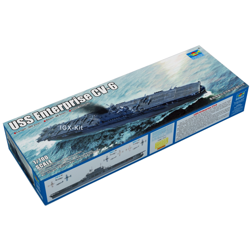 Trumpeter 06708 1/700 USS Ente - Model Kit Uss Enterprise 评论和价格