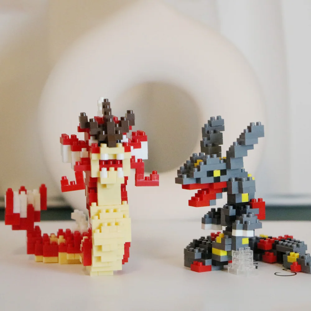 Pokemon Micro Building Blocks  - Model Kit Rayquaza 评论和价格