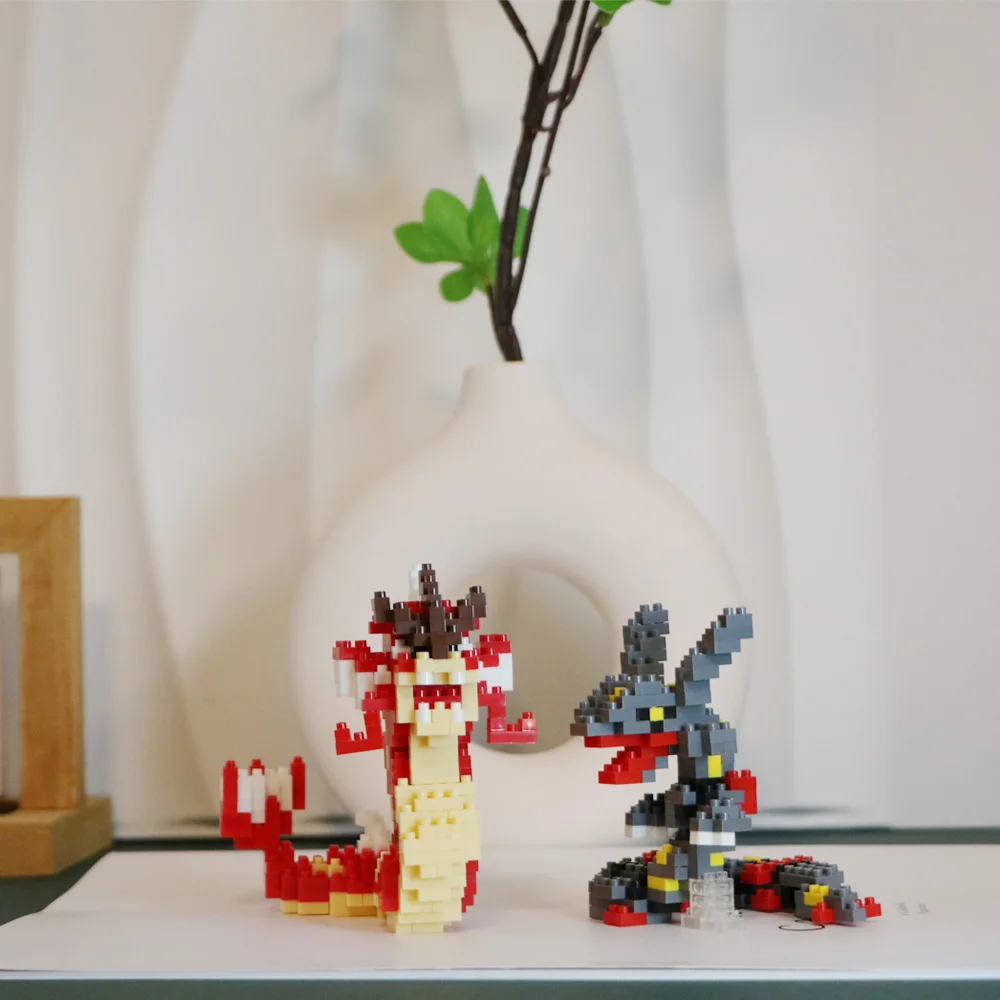 Pokemon Micro Building Blocks  - Model Kit Rayquaza 评论和价格