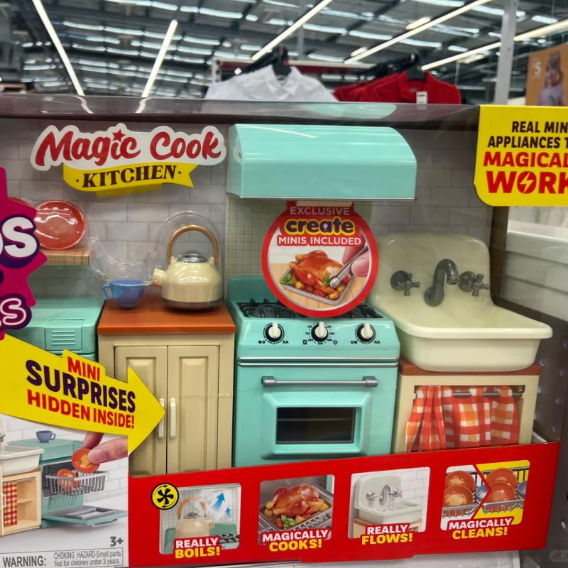 Genuine Zuru Mini Brands Magic - Model Kitchen Set Pvc 评论和价格