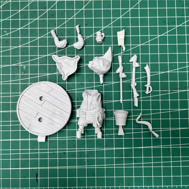 70mm Height Resin Figure Assem - Model Kit Wargreymon 评论和价格